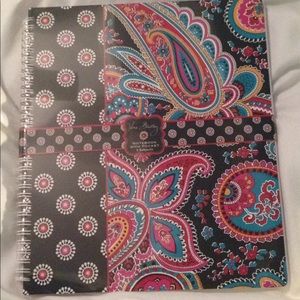 Vera Bradley 3 subject notebook